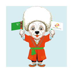 <div>
<p>The Ashgabat 2017 Mascot is called Wepaly &ndash; meaning loyal friend in Turkmen. He is an alabai, a traditional Turkmen dog which is renowned as a beautiful and courageous animal, that for many centuries has helped Turkmen shepherds to safeguard flocks of cattle in heavy conditions of sandy desert.<br /><br />Today the Alabai is treasured by the Turkmen people not only as courageous protector but also as a loyal friend. The story of Wepaly revolves around his friendship with Meret, a young Turkmen boy who with the support of his beloved dog pursues his dream of becoming an athlete.<br /><br />Meret trains hard and when results are not fast to come Wepaly helps him understand that sport isn&rsquo;t just about winning. He motivates Meret to take part in sport to be Healthy, and teaches him that sport is the foundation for building the bridges to Friendship.<br /><br />With Wepaly&rsquo;s support Meret learns that from training hard, he will get the Inspiration to compete and that&rsquo;s how you win. With the help of his best friend, Wepaly, Meret felt inspired to train harder than ever before. In the end success arrives for Meret and he qualifies to compete at the 5th Asian Indoor and Martial Arts Games in Ashgabat thanks to wise words of his friend Wepaly about Health, Inspiration and Friendship.</p>
</div>
<div>&nbsp;</div>
