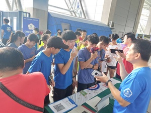CTOC advocates environmental sustainability at national high school games