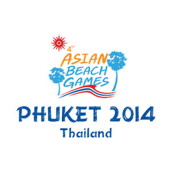 <p>The emblem of the 4th Asian Beach Games was driven by Phuket&rsquo;s very own beauty and by one of Phuket&rsquo;s most mesmerizing sceneries of Laem Promthep with such beauty that Phuket possesses, Phuket is also widely recognized as the Peal of the Andaman and the Southern Paradise&rdquo; where athletes, spectators and tourists could enjoy watching the ongoing game while at the same time allowing themselves to serenely sink into the spell-binding beauty of Phuket beaches and sceneries.<br /><br />The two palm trees standing side by side represents the coming together of athletes and of all participants from different nations and races, to unite and to participate together in the 4th Asian Beach Games. As for the middle, the Asian Beach Games is the center of this beautiful bonding between the races in which the athletes represents.<br /><br />The ocean waves tinted in the color of the Thai flag symbolizes the qualities in which Thailand possesses; the Thai flag swirling could be understood as a representation of the determination of the athletes in participating in the competition.</p>